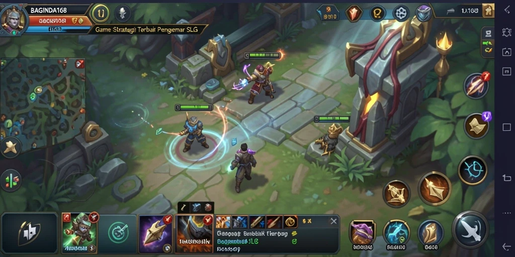 Tampilan gameplay menegangkan dan penuh strategi di BAGINDA168.