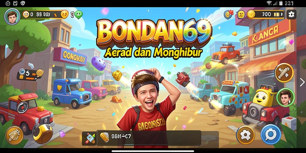 Screenshot BONDAN69 menampilkan keseruan gameplay arcade yang mendebarkan.