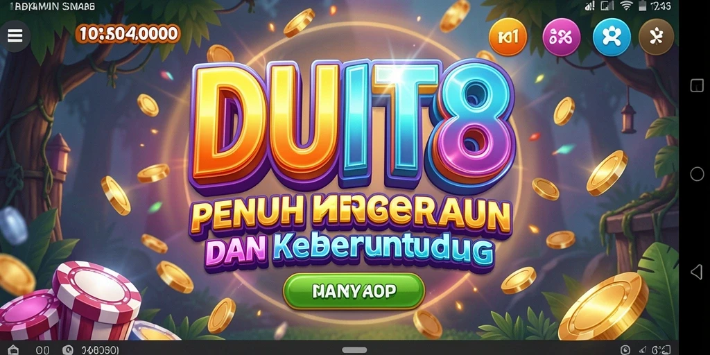 Screenshot gameplay Slot yang menunjukkan keseruan bermain di DUIT8.