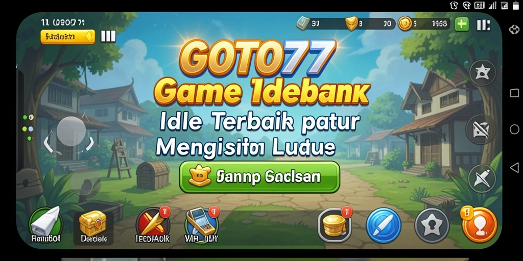 Tampilan gameplay GOTO77 yang menarik dalam genre Idle.