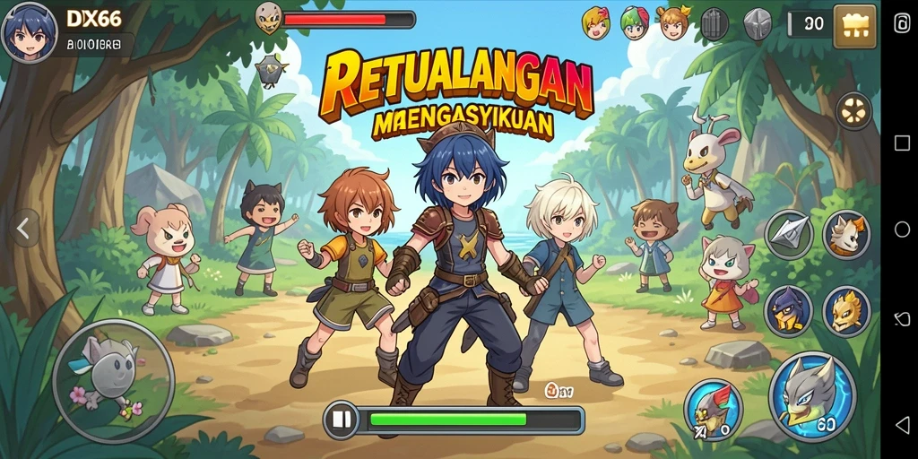 Gameplay seru dengan karakter anime menarik di IDX66.