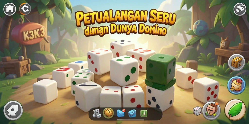 Tampilan gameplay K3K3 yang menarik dan seru.