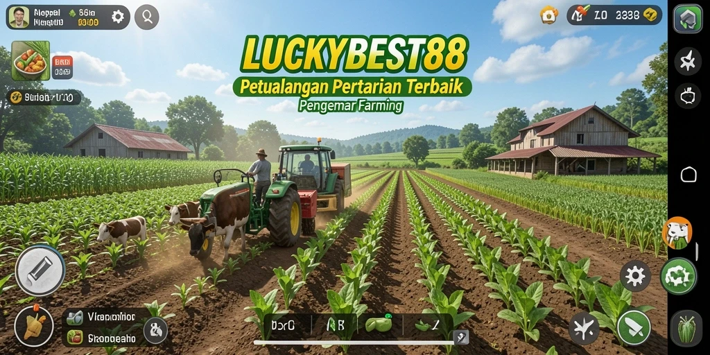 Tampilan menarik dari gameplay LUCKYBEST88 yang penuh warna dan interaktif.