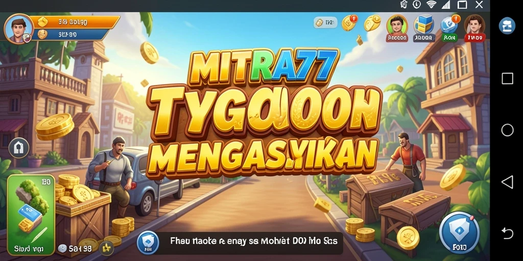 Tampilan gameplay MITRA77 yang menarik dan interaktif.