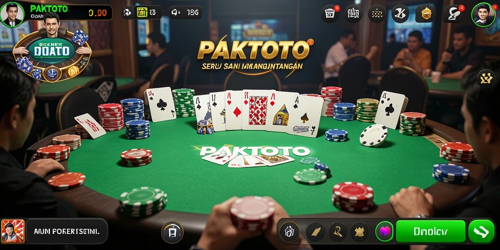 Tampilan gameplay PAKTOTO yang menarik dan seru.