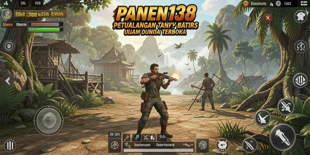 Tampilan luar biasa dari gameplay PANEN138 dalam dunia terbuka.