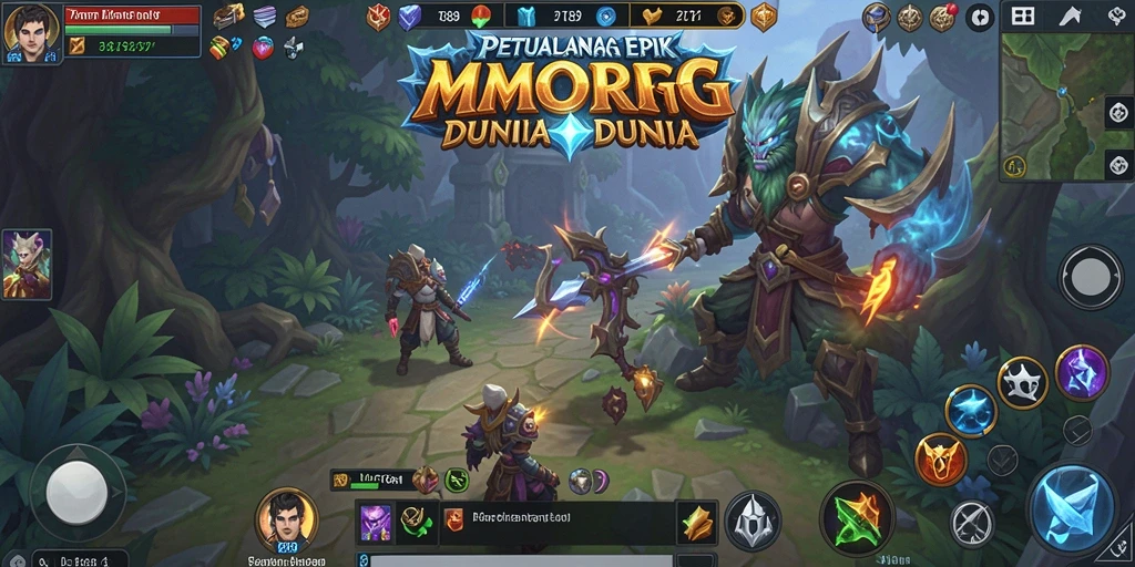 Tampilan menakjubkan dari gameplay PT89 dengan aksi seru di dunia MMORPG.