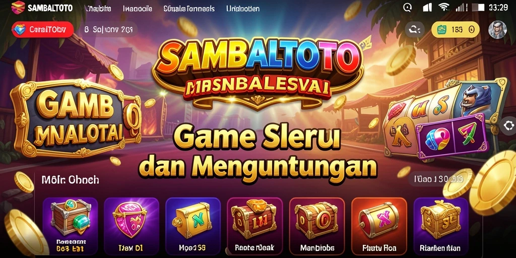 Tampilan menarik dari gameplay <strong>SAMBALTOTO</strong> yang menawan dan penuh peluang.