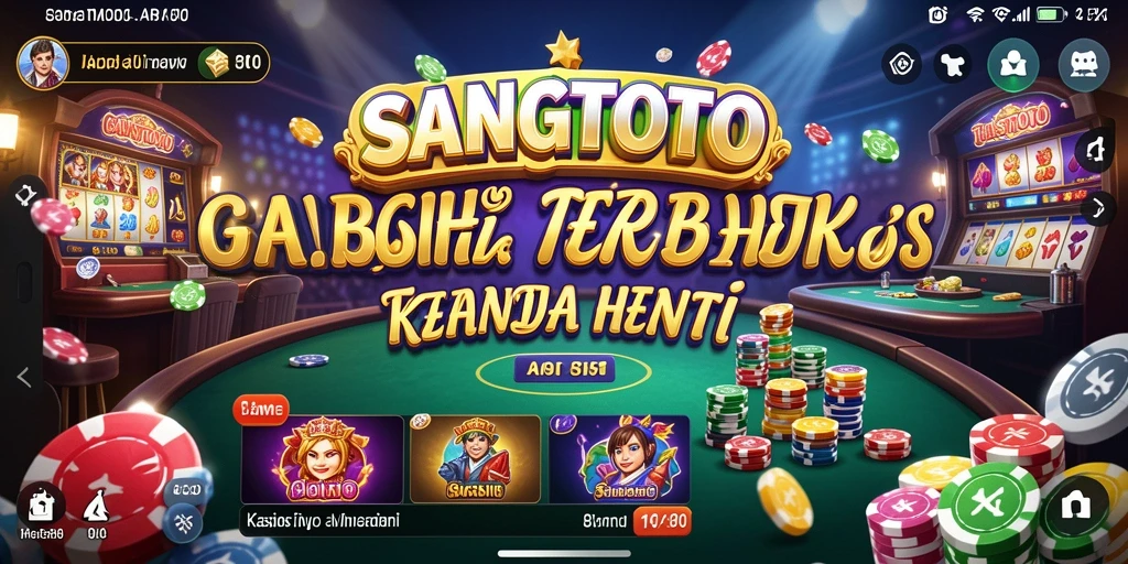 Gameplay SANGTOTO yang mengasyikkan dan penuh warna.