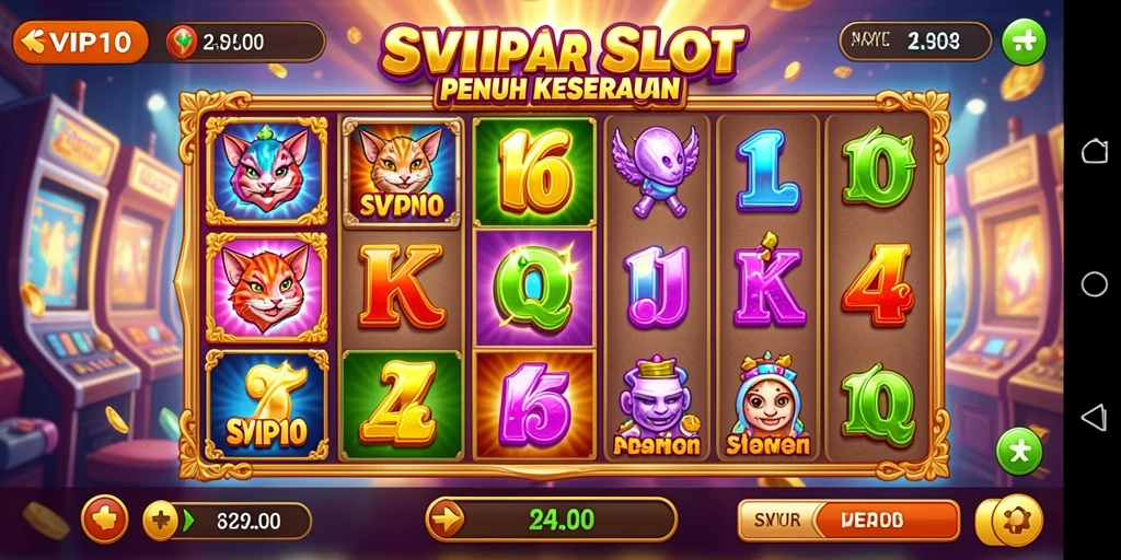 Tampilan gameplay slot yang menarik dan interaktif.