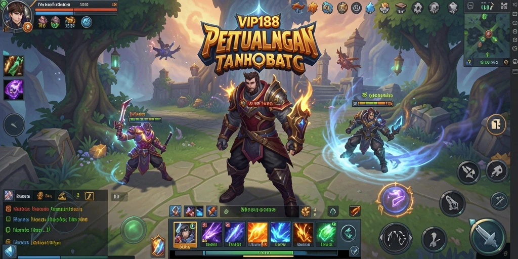 Tampilan gameplay epik dari <strong>VIP188</strong> yang menampilkan pertempuran mendebarkan.