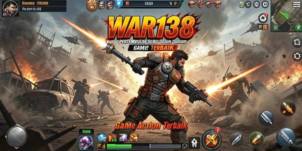 Tampilan gameplay seru dan mendebarkan dari WAR138 dalam aksi.