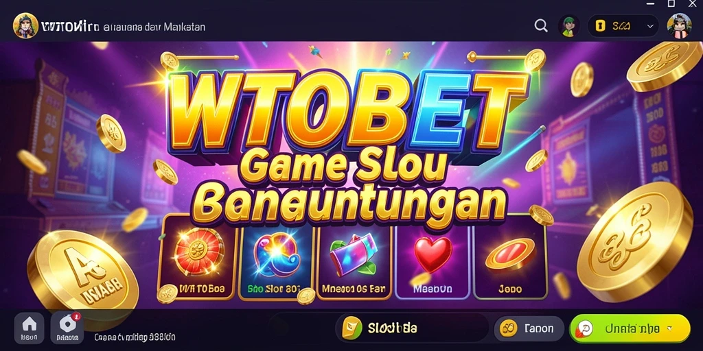 Screenshot utama gameplay Slot WTOBET yang menarik dan penuh aksi.